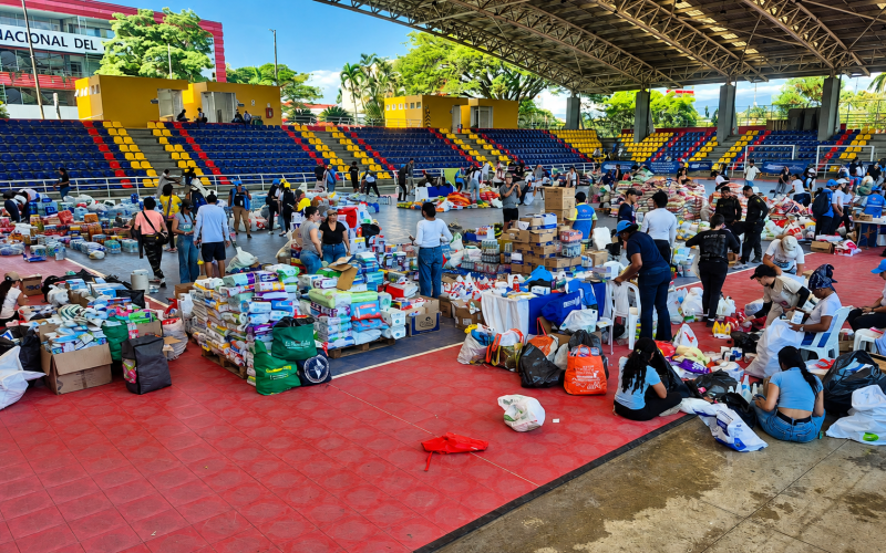 5 puntos de acopio en Cali y 1 en Bogotá para donaciones