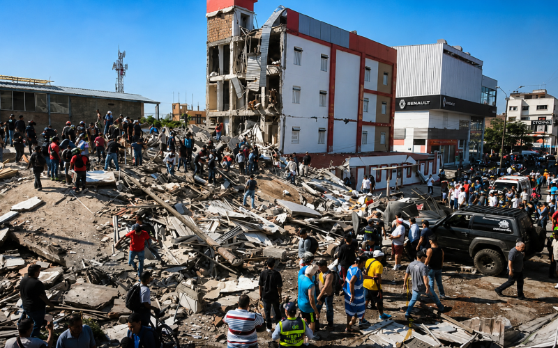 Actualización de cifras: 111 fallecidos y 77 desaparecidos tras el terremoto