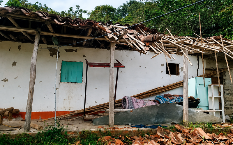 8.000 afectados y 600 viviendas inhabitables: panorama en Bolívar, Valle