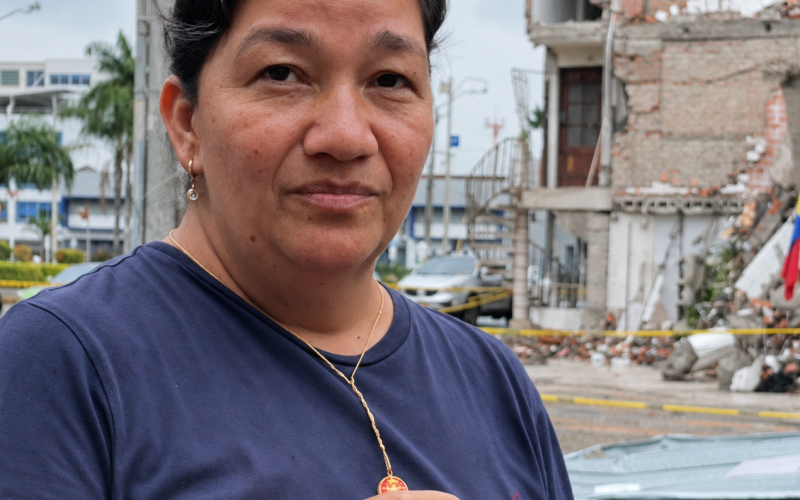Claudia y su familia sobrevivieron al terremoto: un verdadero milagro de vida en medio de la tragedia