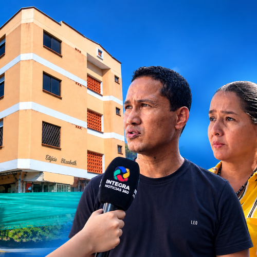 Habitantes del barrio Eucarístico en Cali temen que el edificio Elizabeth colapse