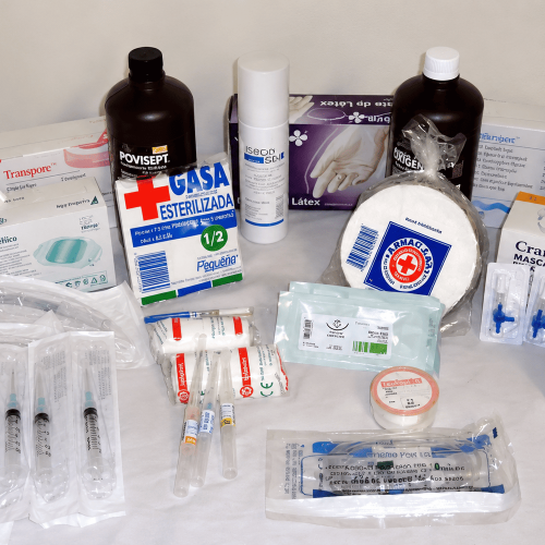 Acopio de insumos médicos en Cali