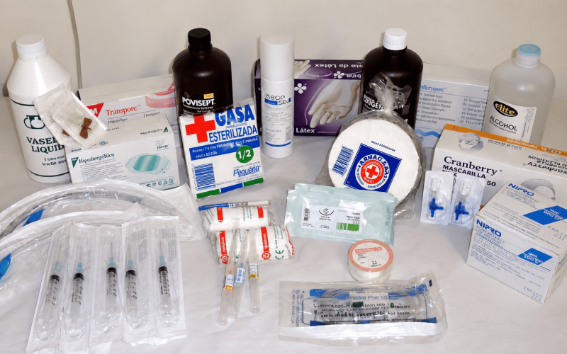 Acopio de insumos médicos en Cali